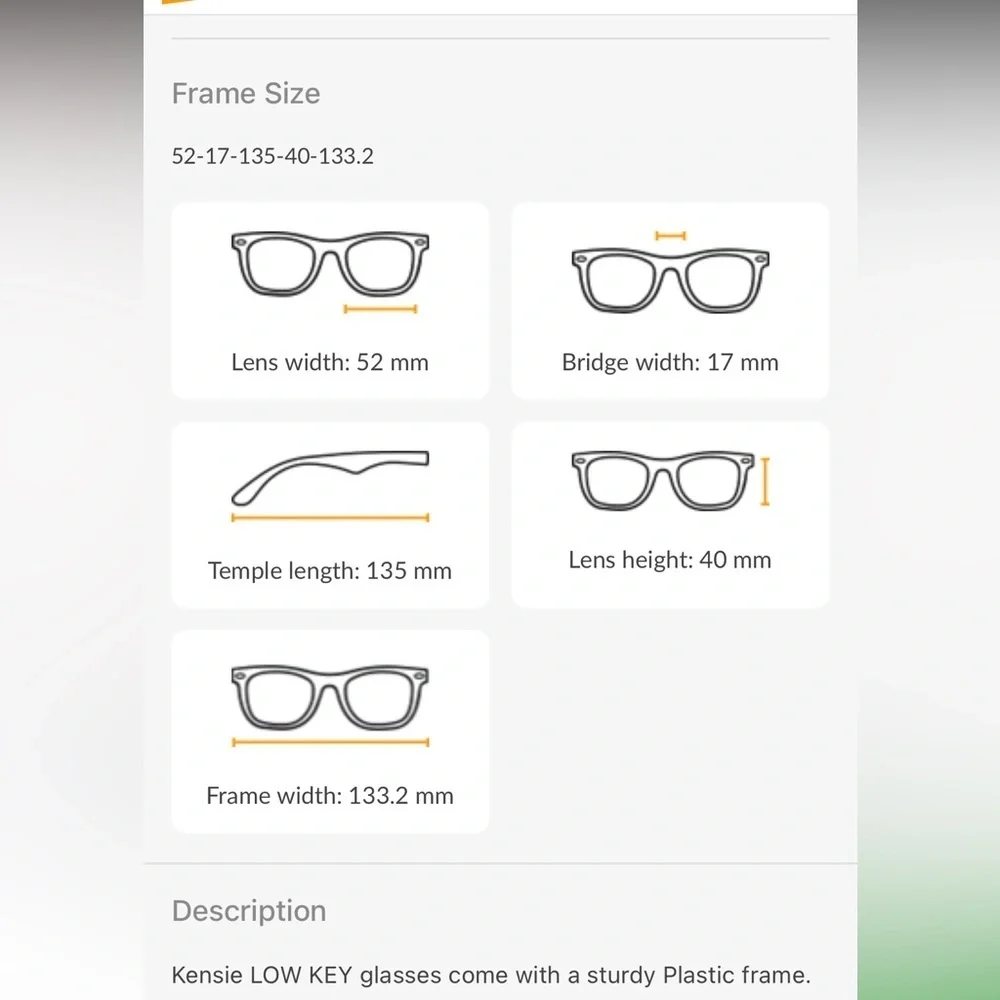 KENSIE Eyeglasses Frame LOW KEY 52/17/135 Tortoise Turquoise FLEX HINGE